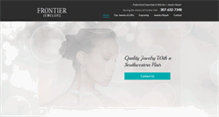 Desktop Screenshot of frontierjewelers.com