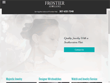 Tablet Screenshot of frontierjewelers.com